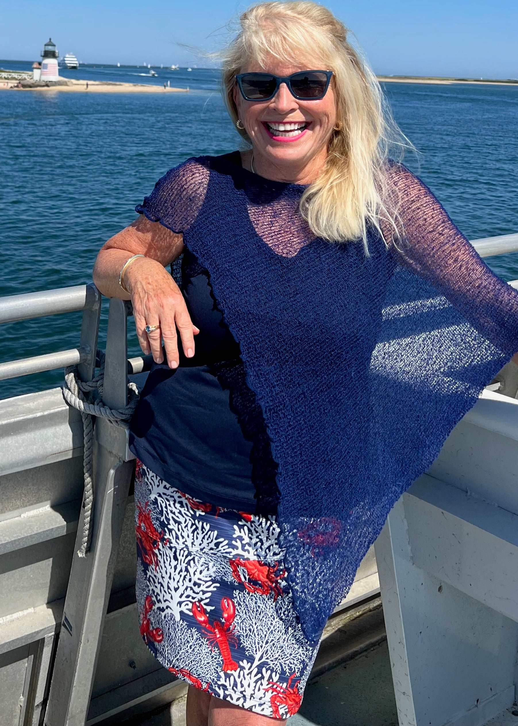 Pencil Skirt / Compression Skirt - Lobster Party  - Classic Collection