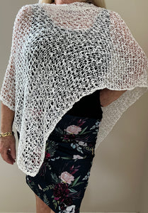Shawlette - White Sands